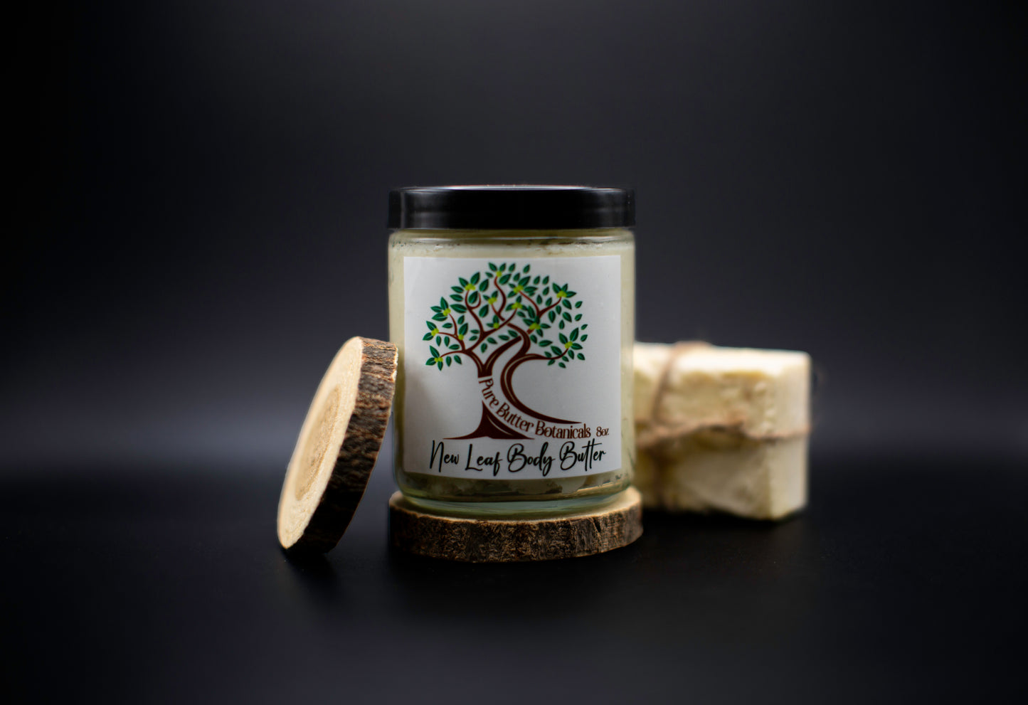 All Natural Body Butter 8 oz Glass Jar