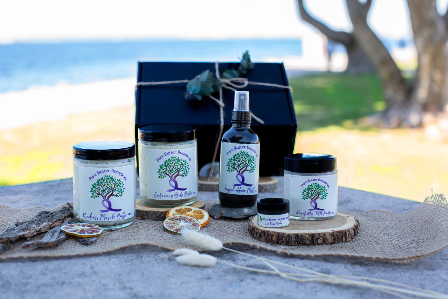 Medium Gift box  infused with organic hand harvested Calendula oil