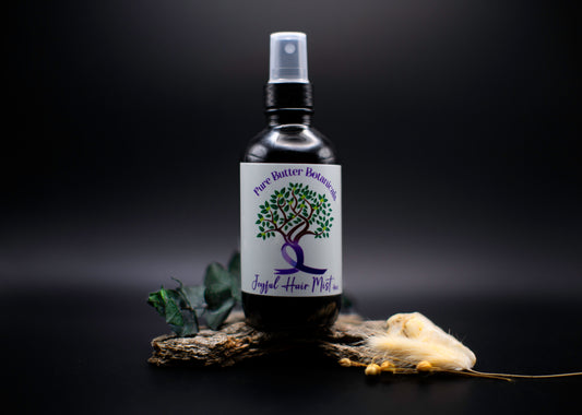 Rosemary Hair Mist  Infused with Calendula oil 4 oz Glass Spray Bottle